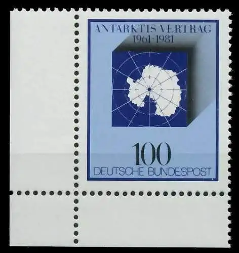 BRD 1981 Nr 1117 postfrisch ECKE-ULI 811A02