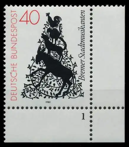 BRD 1982 Nr 1120 postfrisch FORMNUMMER 1 811A4E