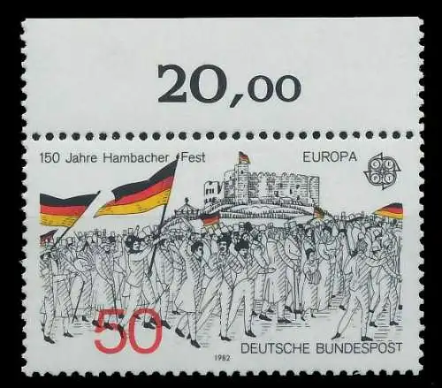 BRD BUND 1982 Nr 1130 postfrisch ORA 811B9E