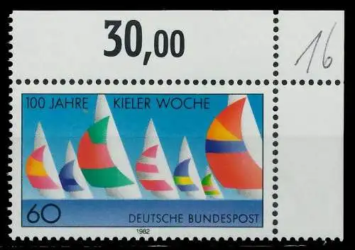 BRD 1982 Nr 1132 postfrisch ECKE-ORE S62D816
