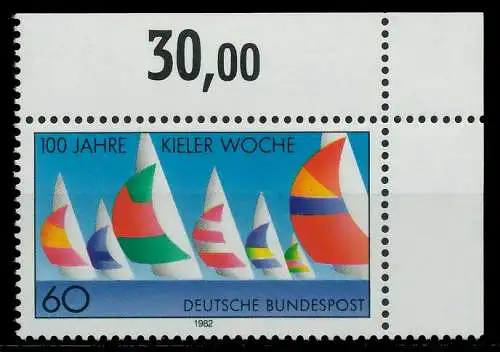 BRD 1982 Nr 1132 postfrisch ECKE-ORE S62D812