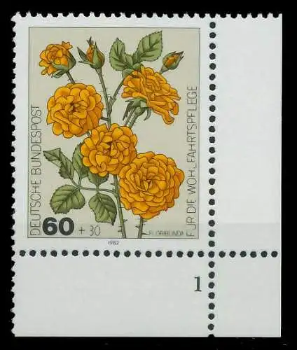 BRD BUND 1982 Nr 1151 postfrisch FORMNUMMER 1 813C8A