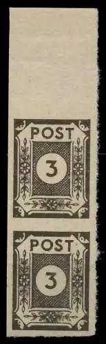SBZ OSTSACHSEN Nr 51atxI XIV postfrisch SENKR PAAR ORA 813E12