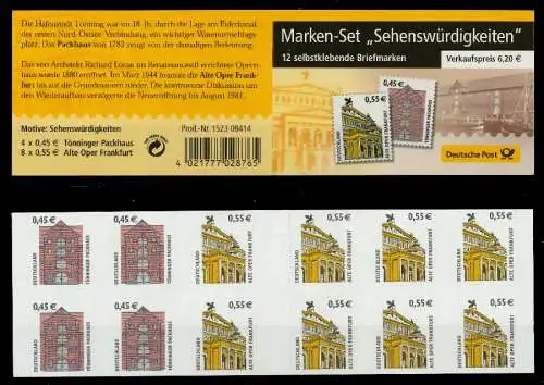 BRD MARKENHEFTCHEN Nr MH50aBI postfrisch MH S638552