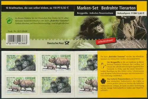 BRD MARKENHEFTCHEN Nr MH 44I postfrisch S6385CA