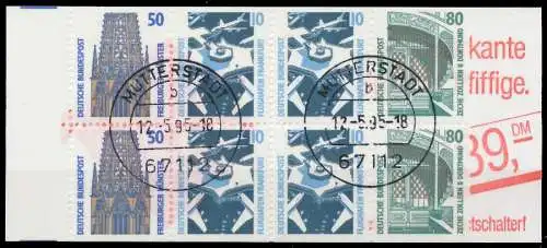 BRD MARKENHEFTCHEN Nr MH 29aoZ zentrisch gestempelt 814436