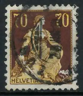 SCHWEIZ 1908 Nr 108 gestempelt 818E66