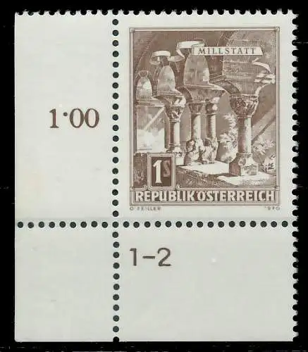 ÖSTERREICH Nr 1324 SZ 1-2 postfrisch ECKE-ULI 81933E