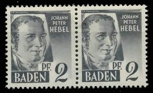 FZ BADEN 1. AUSGABE SPEZIALISIERT Nr 1yvI+1yvII 81AEA6