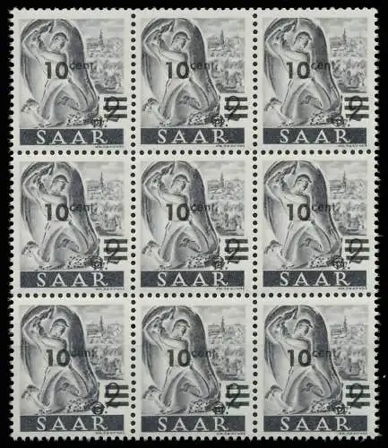 SAARLAND 1947 Nr 226ZII postfrisch SO 81AFCE