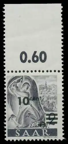 SAARLAND 1947 Nr 226ZII postfrisch ORA 81B026