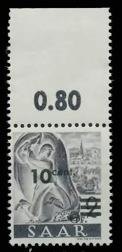 SAARLAND 1947 Nr 226ZII postfrisch ORA 81B036