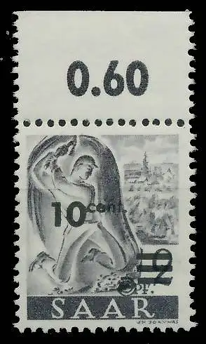 SAARLAND 1947 Nr 226ZII postfrisch ORA 81B03A
