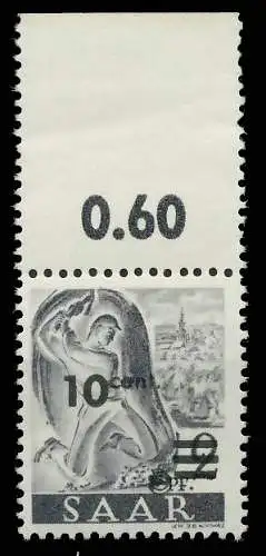 SAARLAND 1947 Nr 226ZII postfrisch ORA 81B04E