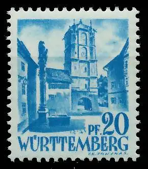 FZ WÜRTTEMBERG 1. AUSGABE SPEZIALISIERT Nr 7yvI 81B0A2