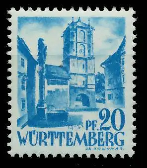 FZ WÜRTTEMBERG 1. AUSGABE SPEZIALISIERT Nr 7yvI 81B0A6
