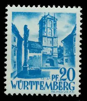 FZ WÜRTTEMBERG 1. AUSGABE SPEZIALISIERT Nr 7yvI 81B0C2