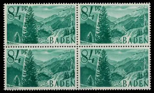 FZ BADEN 1. AUSGABE SPEZIALISIERT Nr 12yvI + 12 81B146