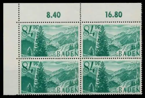 FZ BADEN 1. AUSGABE SPEZIALISIERT Nr 12yvI + 12 81B14A