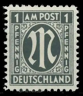 BIZONE AM-POST Nr 16Bz postfrisch 81E362