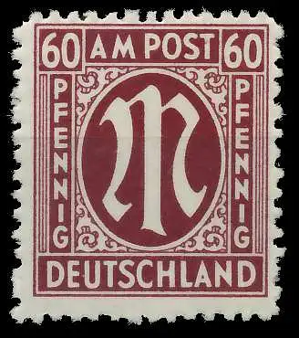 BIZONE AM-POST Nr 33bCz postfrisch 81E476