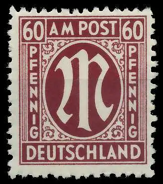 BIZONE AM-POST Nr 33bCz postfrisch 81E47E