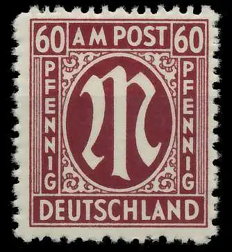 BIZONE AM-POST Nr 33bCz postfrisch 81E49E