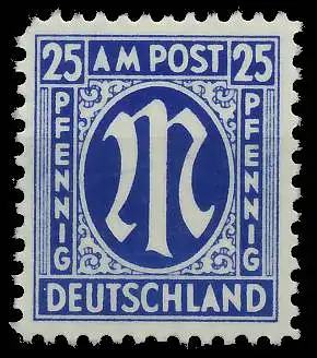 BIZONE AM-POST Nr 28Cz postfrisch 81E516