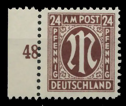 BIZONE AM-POST Nr 27Az postfrisch SRA 81E5BA