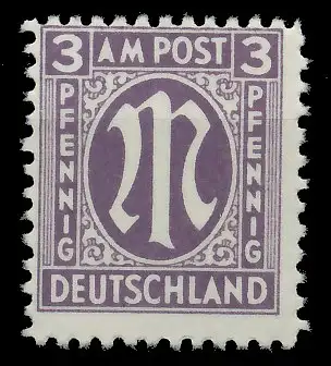 BIZONE AM-POST Nr 17aCz postfrisch 81E75E