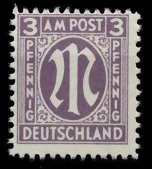 BIZONE AM-POST Nr 17aCz postfrisch 81E76A