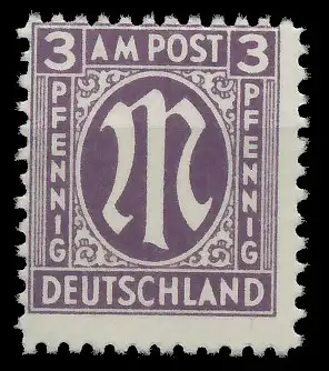 BIZONE AM-POST Nr 17aCz postfrisch 81E76E