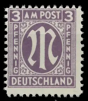 BIZONE AM-POST Nr 17aCz postfrisch 81E78A