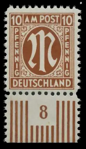 BIZONE AM-POST Nr 22Az postfrisch URA 81E7D2