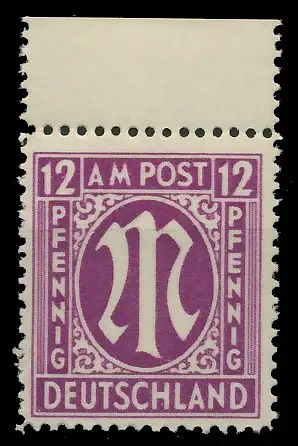 BIZONE AM-POST Nr 15bBy postfrisch ORA 81E92E