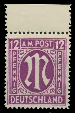 BIZONE AM-POST Nr 15bBy postfrisch ORA 81E936