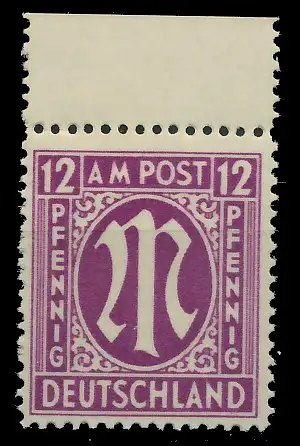 BIZONE AM-POST Nr 15bBy postfrisch ORA 81E93E
