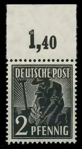 KONTROLLRAT ARBEITER Nr 943c P OR ndgz postfrisch ORA 82056E