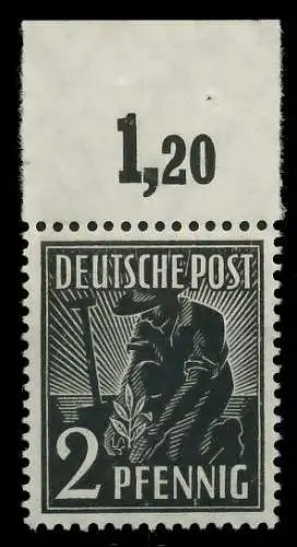 KONTROLLRAT ARBEITER Nr 943c P OR ndgz postfrisch ORA 8205BA