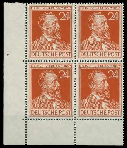ALL. BES. GEM.-AUSG. Nr 963a postfrisch VIERERBLOCK ECK 8206FE