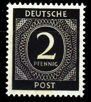 KONTROLLRAT ZIFFERN Nr 912a postfrisch S69885A