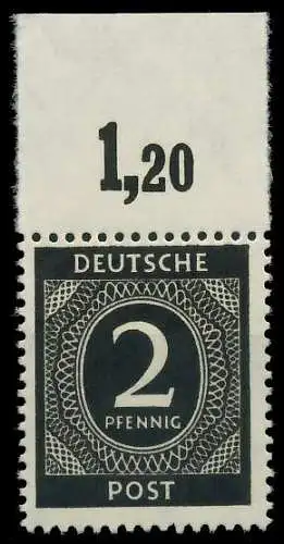 KONTROLLRAT ZIFFERN Nr 912a P OR ndgz postfrisch ORA 8207B2