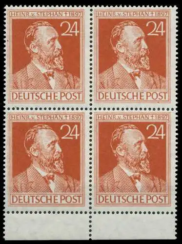 ALL. BES. GEM.-AUSG. Nr 963a postfrisch VIERERBLOCK URA 82083A