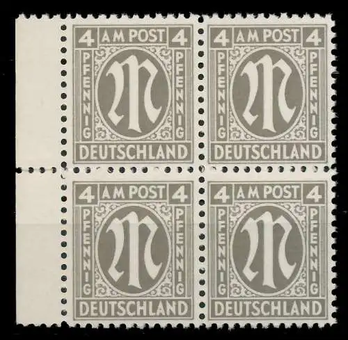 BIZONE AM-POST Nr 2x postfrisch VIERERBLOCK 82236A