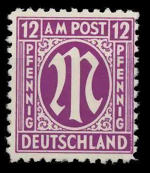 BIZONE AM-POST Nr 7x postfrisch 82238A