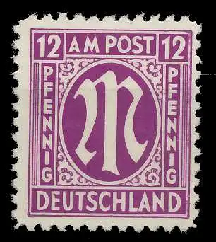 BIZONE AM-POST Nr 7x postfrisch 82238E