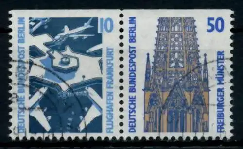 BERLIN ZUSAMMENDRUCK Nr W83 gestempelt WAAGR PAAR 74B606