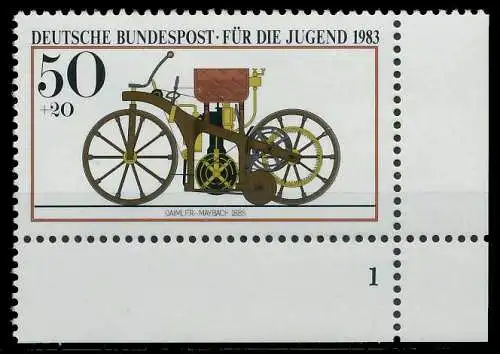 BRD 1983 Nr 1168 postfrisch FORMNUMMER 1 8224CE
