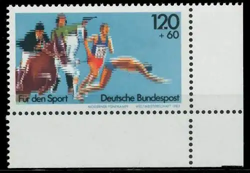 BRD BUND 1983 Nr 1173 postfrisch ECKE-URE 822552