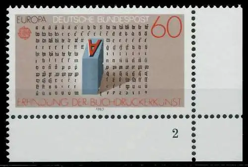 BRD BUND 1983 Nr 1175 postfrisch FORMNUMMER 2 8225BE